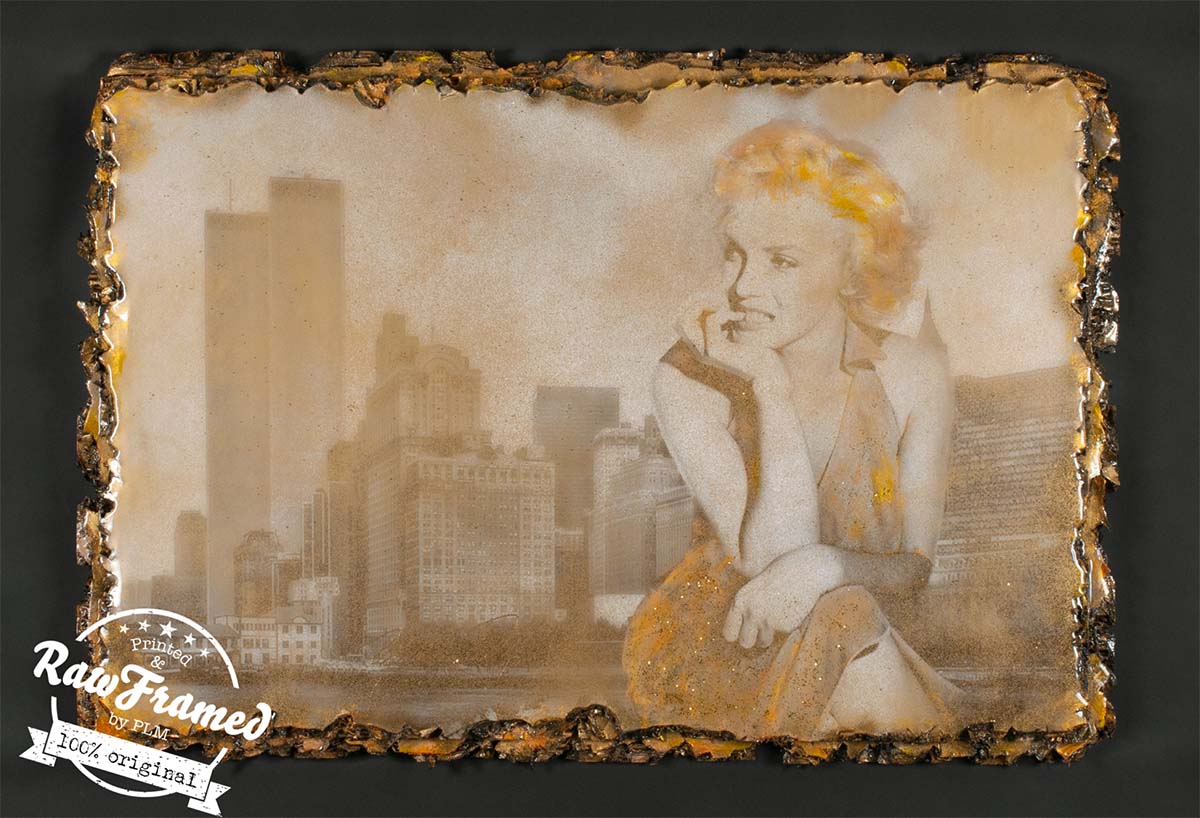 Marilyn Monroe Raw Framed